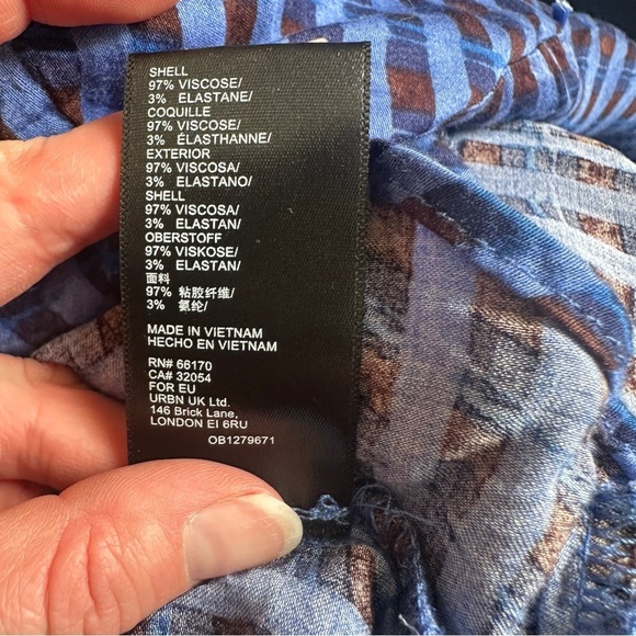 Urban outfitters plaid skirted romper - Picture 9 of 11